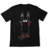 Hangende kat T-shirt