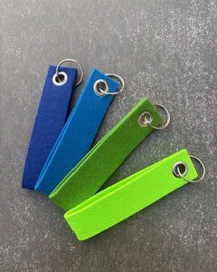 Blauw Groen Sleutelhanger Blauw/Groen