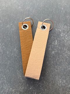 Bruin tinten Sleutelhanger bruin