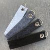 Sleutelhanger grijs/zwart