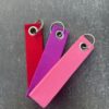 Rood_roze_paars Sleutelhanger Rood/Paars/Roze