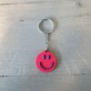 Sleutelhanger smiley meerdere kleuren